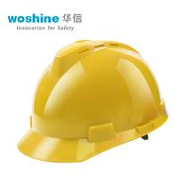 华信YOU优帽 黄色透气J小金刚安全帽ABS 可工地 工程 工业 建筑 防砸 抗冲击