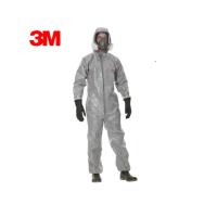 3M 4570 防化服J 单套装(套)尺码可选 防强酸碱化学液体 防细菌微生物 有害物处理/农药喷洒