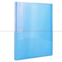 得力5015-40页资料册(深蓝)