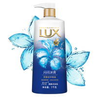力士(LUX) 力士爽肤沐浴乳闪亮冰爽 MIT 1KG 12/箱 一箱装