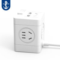 （DT）海锚(ANCHOR) HM-105L 魔方 4插位 1.5米 带开关 接线板（计价单位：个）