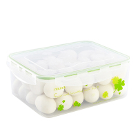 茶花2300ML矩形保鲜盒3071