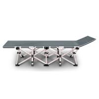 永立折叠床 单人床 加宽十脚加粗方管 家用简易午休床办公室成人午睡行军床多功能躺椅 190*71*36cm