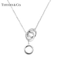 蒂芙尼1837系列Tiffany 925银时尚 圈形套索项链