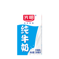 光明纯牛奶250ml