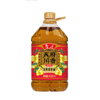 鲁花天府川香菜籽油5L