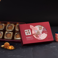 华美蛋黄橘皮月520g