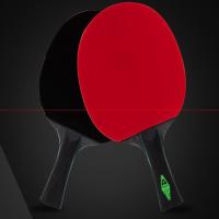 得力安格耐特F2322乒乓球拍(正红反黑)