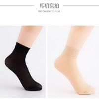 (ZD) 短丝袜子女钢丝袜短筒薄款夏季防勾丝黑色袜 单位:件,每件10000双 万双起售