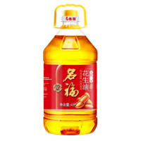 名福 食用油 特香 压榨一级花生油4L(绿色食品认证)
