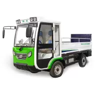 翱毓(aoyu)H82电动四轮八桶车 240L垃圾桶搬运驳运车 环卫垃圾桶收集车 电动尾板垃圾车 四轮清运保洁电动货车