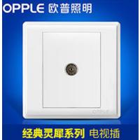 欧普照明(OPPLE)明装电视插口(不含安装/请批量购买)