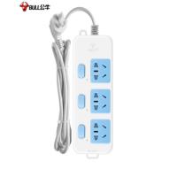 公牛(BULL)GN-314 3位插座\插线板 独立开关 1.8M