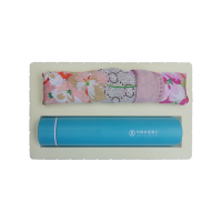 语素生活 丝巾+水杯 组合套装(定制农行logo)