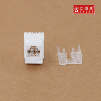 艾德生(ADSON) 三类非屏蔽电话模块 180度 工程级金针语音模块 50个/盒