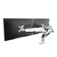 乐歌(Loctek)A8D显示器支架电脑支架 旋转升降伸缩支架双屏桌面架显示器支架臂