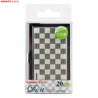 金得利(KINARY) OS9010 商务名片夹名片盒 文艺格