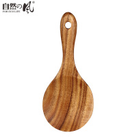 自然之风日式原木不粘锅饭勺厨具相思木锅铲木柄炒菜铲子烹饪炊具