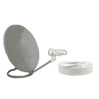 十度卫星小锅盖天线接收机锅电视信号接收器卫星电视接收