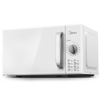 美的(Midea)M100 20L黄金容量微波炉一键机械旋钮易操作360度立体加热
