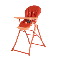 gb好孩子儿童餐椅多功能可折叠防滑餐椅宝宝吃饭餐桌座椅Y290-D003R*1
