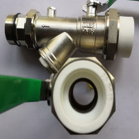 （ZD） 地暖分组器分水器套阀分水器过滤套阀进回水阀门 单位：个