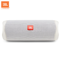 JBL FLIP5 音乐万花筒五代 便携式蓝牙音箱 低音炮 防水设计 支持多台串联 户外音箱 迷你小音响 白色