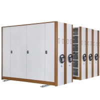 鑫环境 档案密集架手摇式密集架智能密集架移动档案柜文件柜办公柜资料架钢制轨道电动密集架1