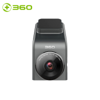 360 车载行车记录仪 G300P 远程监控 迷你隐藏 1080P高清夜视 手机WIFI连接 测速电子狗一体 黑灰色