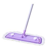 妙洁(MIAOJIE)妙洁 超细纤维拖把J木地板适用 大号平板拖把 布拖防滑
