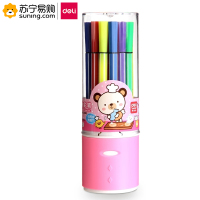 得力(deli)7066水彩笔 粉色包装 一筒装