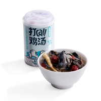 妙星厨打call鸡汤人参乌鸡汤自加热汤速食即食280g*15罐装整箱装