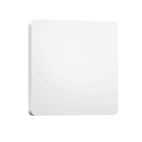 德力西(DELIXI)开关插座面板 CD821系列 面盖挡板 空白填空面板 时尚白纯平大板