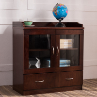 欧宝美茶水柜办公书柜油漆储物柜落地柜鞋柜