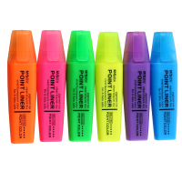 晨光(M&G) MG-2150 荧光笔 彩色醒目标记笔 多彩荧光笔 学生彩色涂鸦笔 颜色可选 (12支装)
