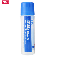 得力deli7303胶水学生美工胶水办公胶粘用品液体胶水强力125ml/支中号液体胶(12支装)