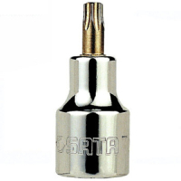 世达(SATA) 12.5MM系列 50MM长花形旋具套筒T30 24104 （单位：个）