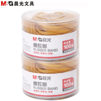 晨光(M&G) ASC99334弹力橡皮筋 橡皮圈 橡胶圈牛皮筋 100g/盒 (2盒装)