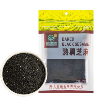 启铺熟黑芝麻300g