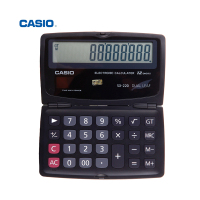 卡西欧(CASIO) SX－220 12位 翻盖折叠便携式计算器 (计价单位：台)
