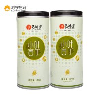 艺福堂 茶叶小叶 苦丁茶(花草茶青山绿水)125g/罐*2 罐[新鲜的]