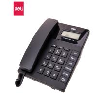得力779电话机(黑)