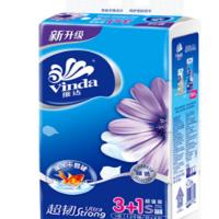 维达（Vinda）宁选 抽纸V2223超韧餐巾纸纸巾面巾纸妇婴儿抽面巾纸餐巾软抽纸巾抽取式