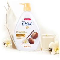 多芬(Dove)沐浴露 丰盈宠肤沐浴乳 乳木果和香草1KG