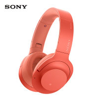 索尼SONYWHH900N蓝牙无线耳机降噪耳机头戴式HiRes游戏耳机手机耳机暮光红