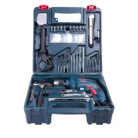 博世(Bosch) GSB600RE 13毫米冲击钻手电钻家用多功能工具箱电动工具套装 一机多用