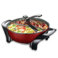 苏泊尔（SUPOR） 鸳鸯电火锅 5L电火锅 涮锅多功能锅H30YK3Y-150