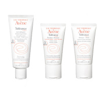 【法国原装进口】Avene雅漾 尊重肌肤经典三步骤套装（乳版）（洁面乳200ML+保湿乳液50ML+滋养面膜50ML）