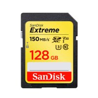 闪迪(SanDisk) 128GB SD存储卡 U3 C10 V30 4K 读速150MB/s 写速70MB/s