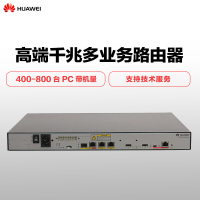 华为(HUAWEI)AR2220E-S 路由器J(台) 企业级千兆模块化 多业务路由器 400-800台PC带机量